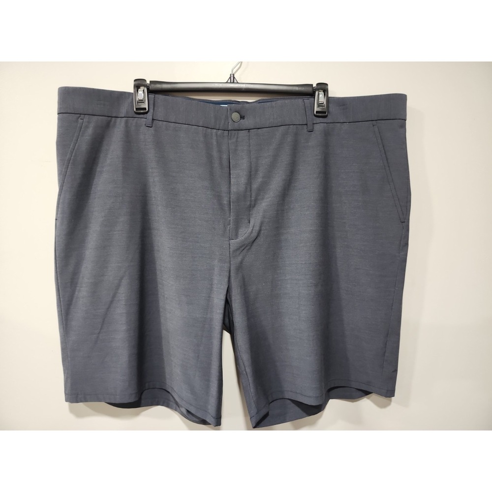 Johnnie-O NWT Mulligan Performance Shorts Mens 50 9" Inseam Gray Stretch New